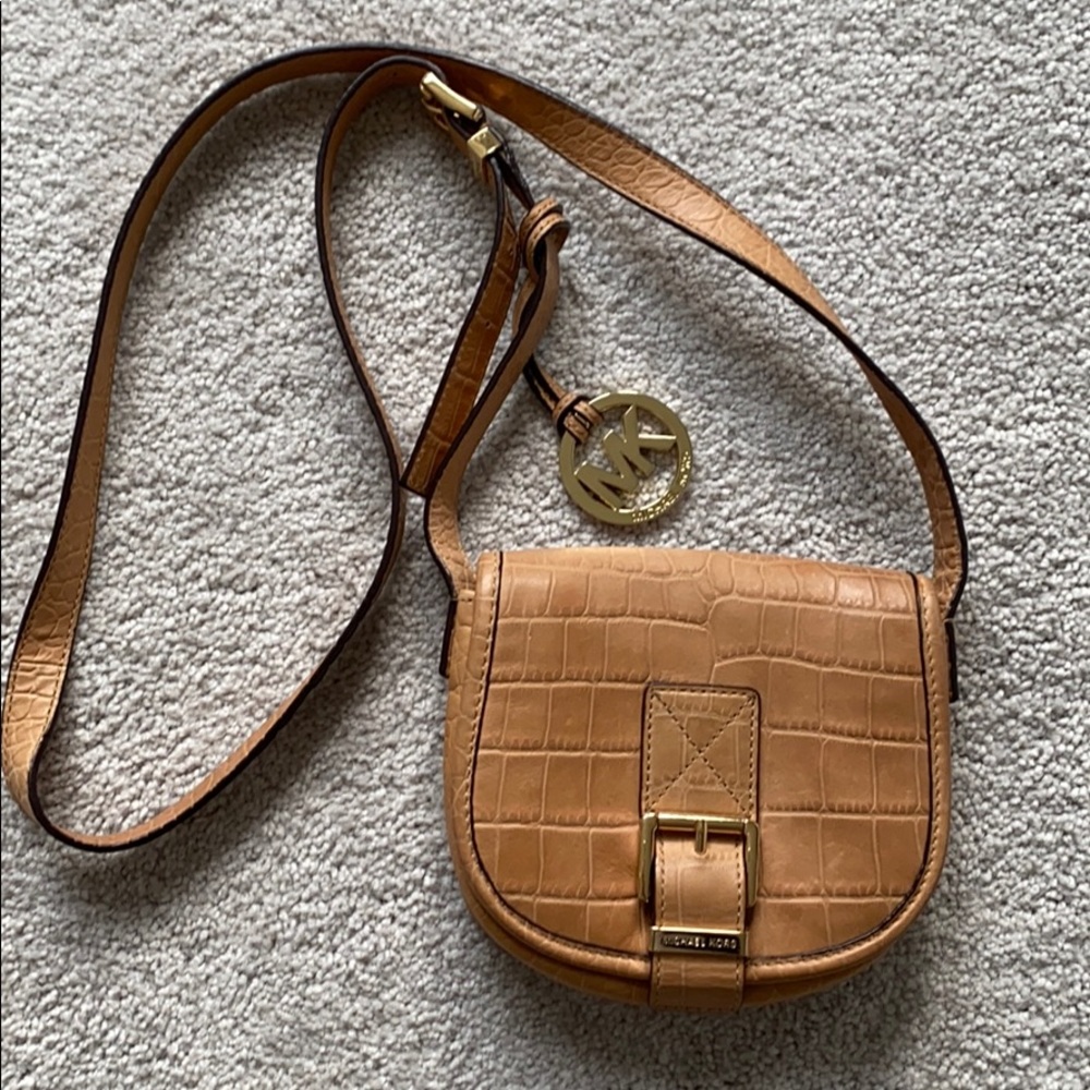 Michael Kors leather shoulder/crossbody bag